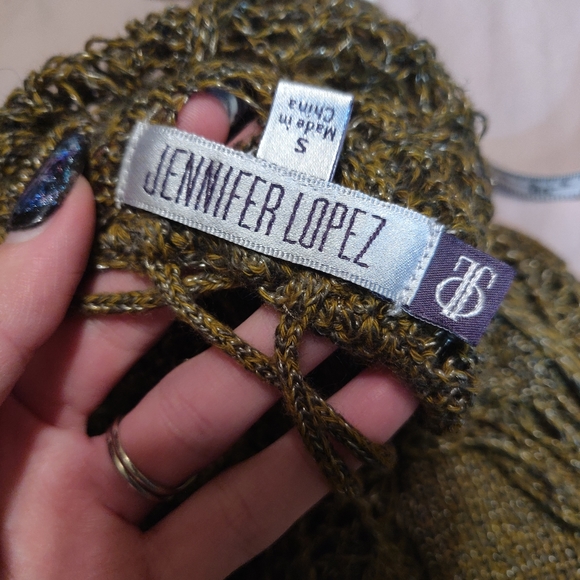 LAST CHANCE Jennifer Lopez Green Tank Top - Picture 8 of 10